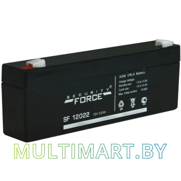 Аккумулятор для ИБП Security Force SF 12022 (12В/2.2 А·ч)